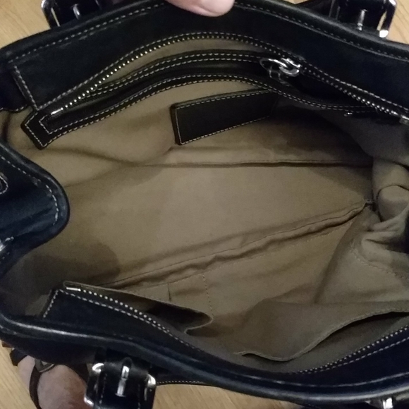 Coach black Satchel - Picture 6 of 14